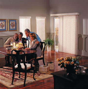 graber, vertical, blinds, garber, G-71, Super Vue, Headrail, lucia fabric, vinyl louvers