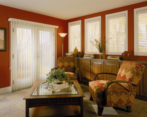 Comfortex, Harmony, Cellular, Vertical, Blinds, Shangri-La,, Cascade, impressions, Horizon, Light Filtering, Vanes