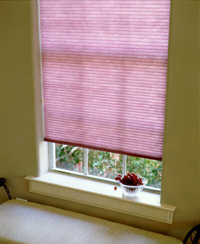 pirouette, cellular shade, aurora,  3/8 inch, double cell, translucent, fabric
