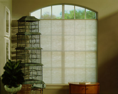 pirouette, cellular shade, belair, half inch, 1/2, single cell, translucent fabric