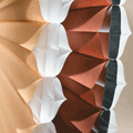 Hunter Douglas Duette Shade with Elite 3/4" Semi-Opaque Single Cell Honeycomb Fabric