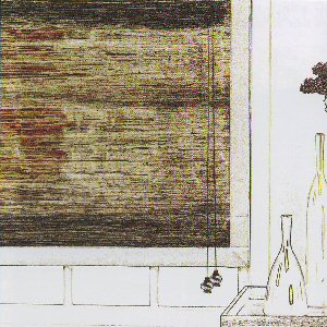 Sea Breeze Natural Custom Woven Wood Shade C Level Fabric